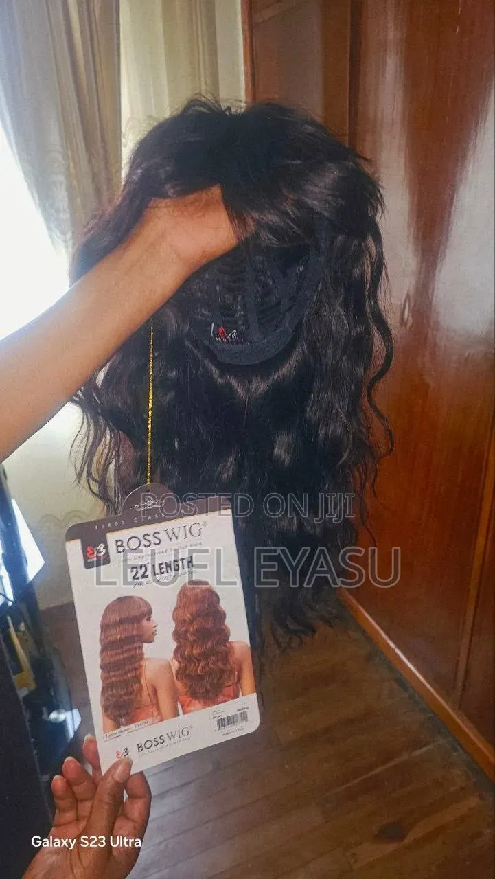 Human Hair Boss Wig 22 Inch