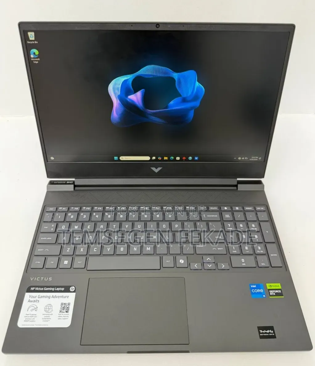 New Laptop HP Victus 15 16GB Intel Core i5 SSD 512GB