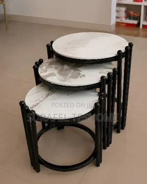 ቀለል ያሉ ኮፊ ቴብሎች | Coffee Tables | በባለ 2 እና 3 ጠረጴዛዎች በኢፖክሲ