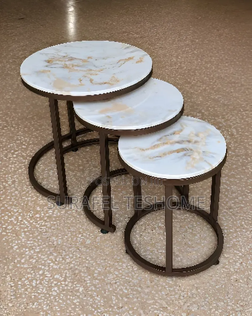 ቀለል ያሉ ኮፊ ቴብሎች | Coffee Tables | በባለ 2 እና 3 ጠረጴዛዎች በኢፖክሲ