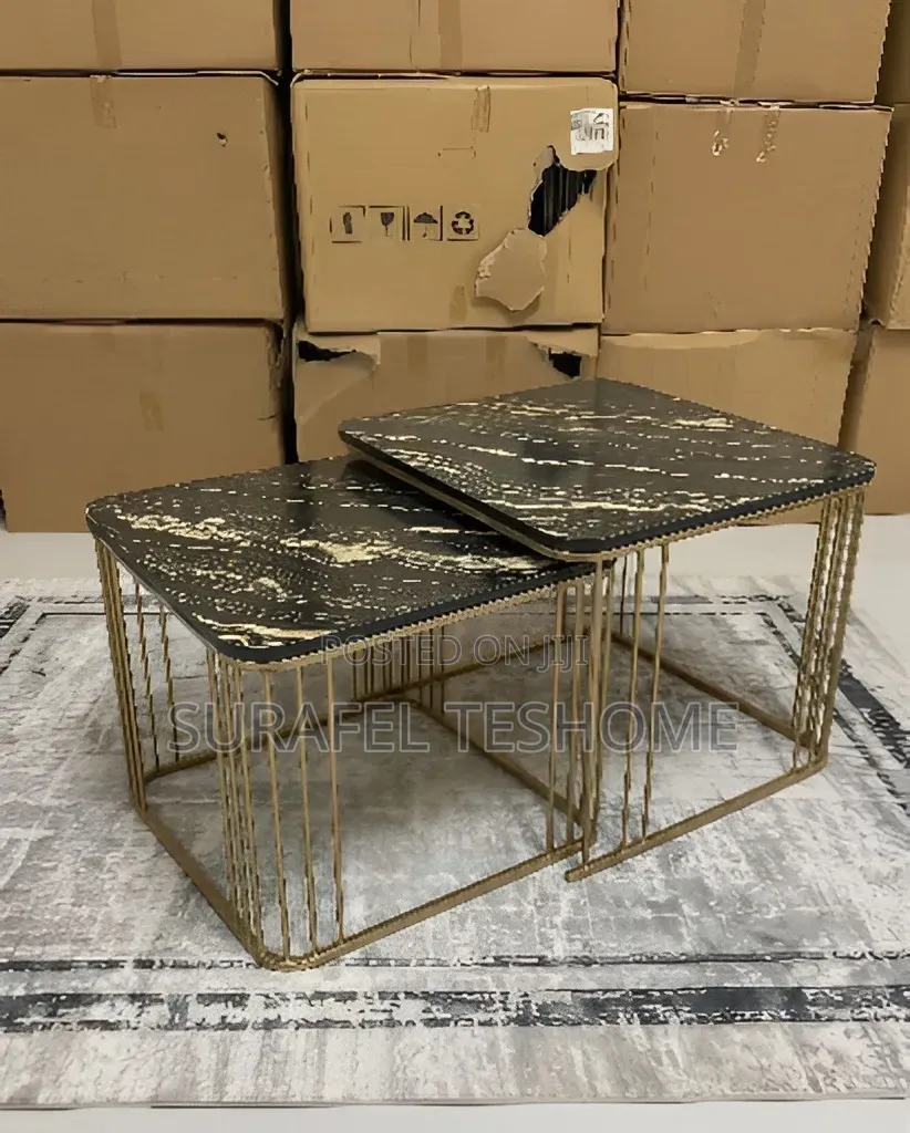 Simple Coffee Tables | ኮፊ ቴብሎች | Epoxy-Made 3 2 Sets
