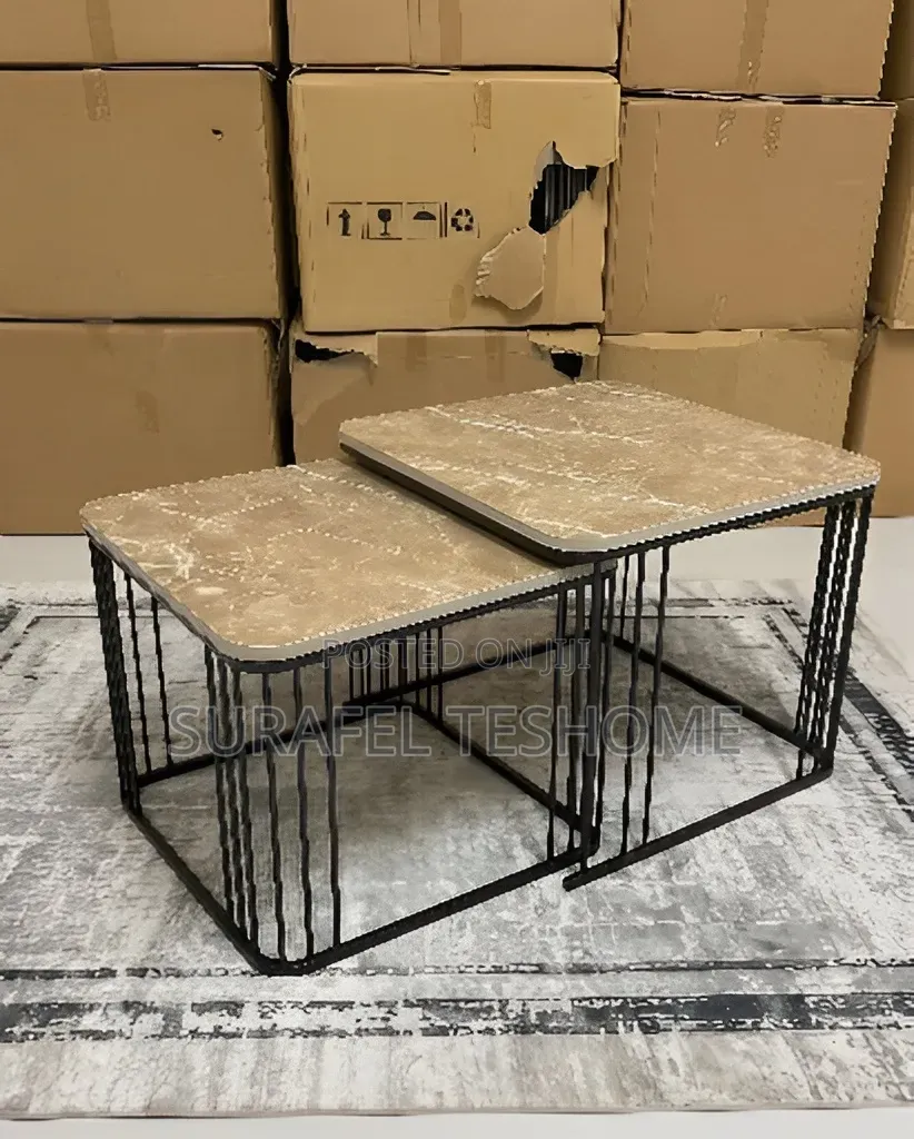 Simple Coffee Tables | ኮፊ ቴብሎች | Epoxy-Made 3 2 Sets