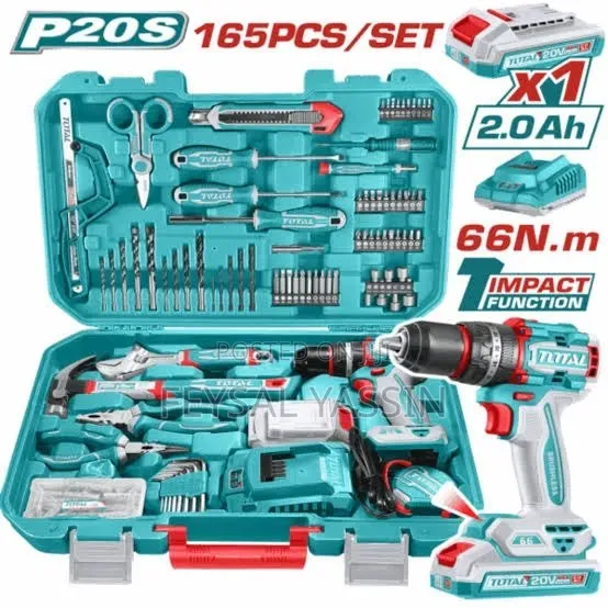 Total 165pcs Tool Box Set