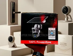 Dual Lens 4g/Wifi Solar PTZ Security Camera (2025 Model)
