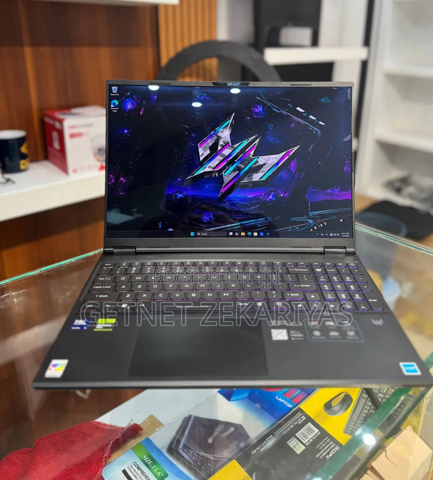 New Laptop Acer Predator Helios Neo 16 32GB Intel Core Ultra 7 SSD 1T