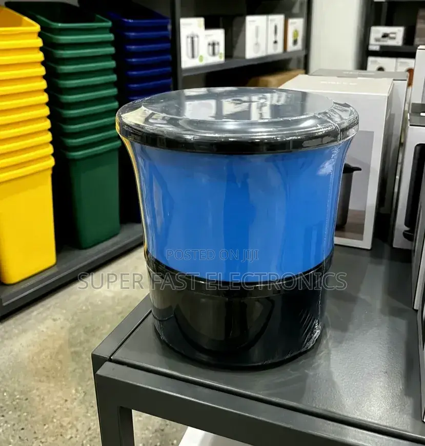 Garbage 12l Modern Dual-Tone Pedal Waste Bin Hygienic Hands-Free Desig