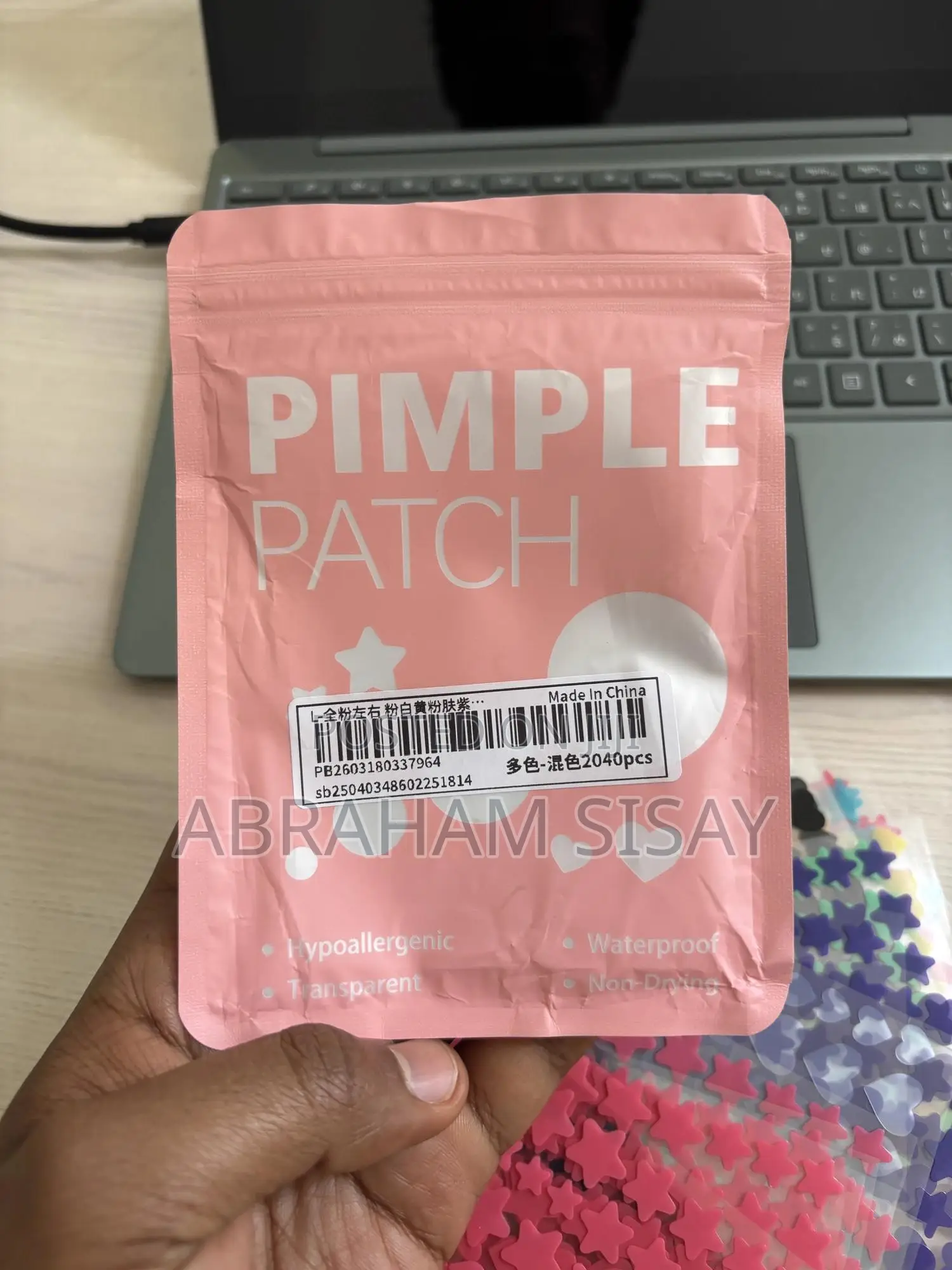 Pink-O-Ween Hydrocolloid Pimple Patches 500pc
