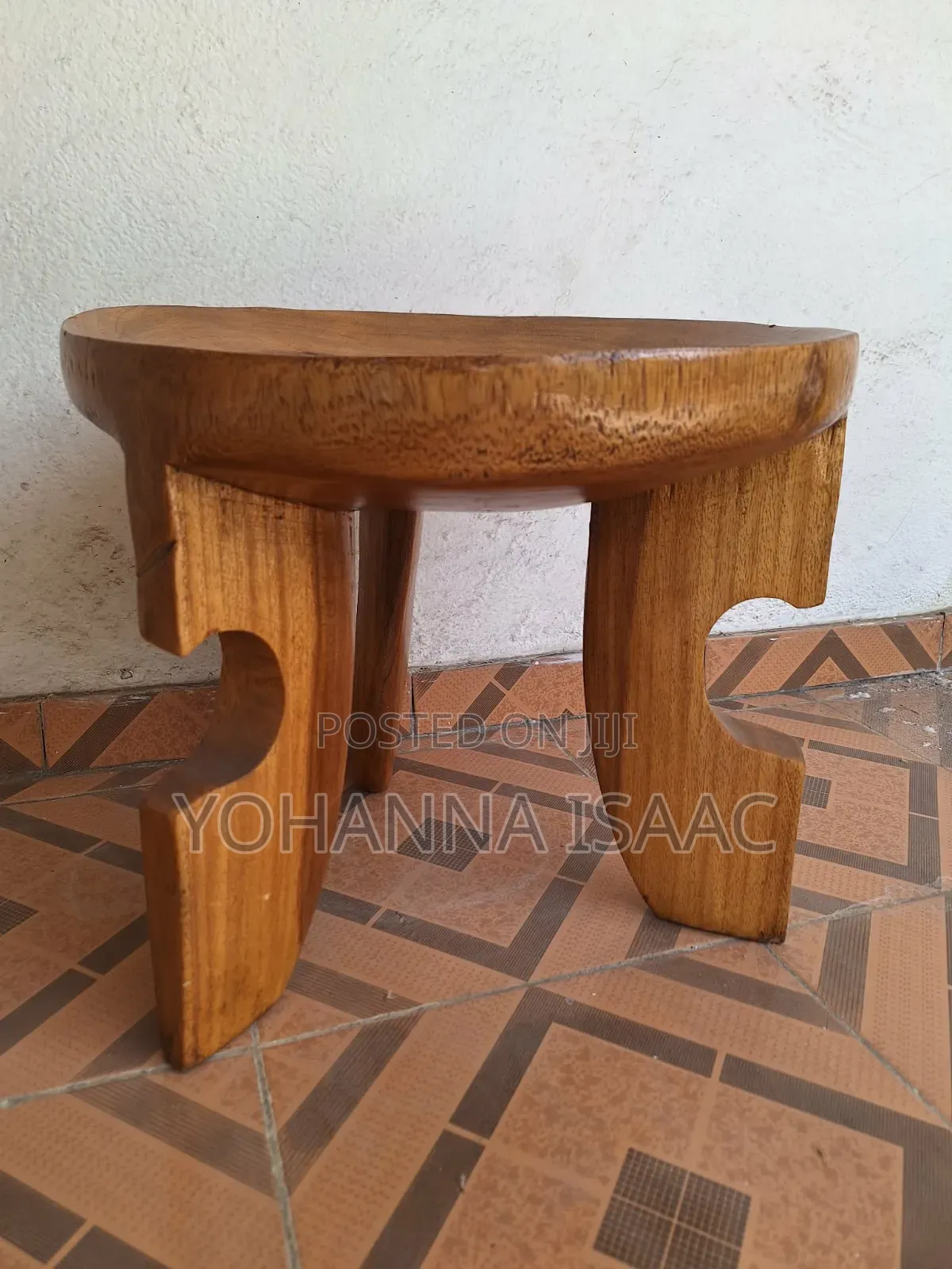 Wanza Wood Stools