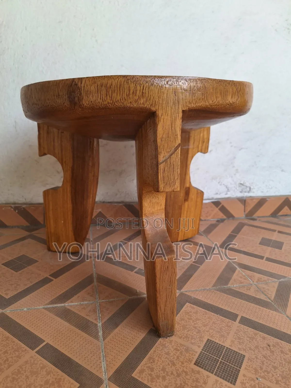 Wanza Wood Stools