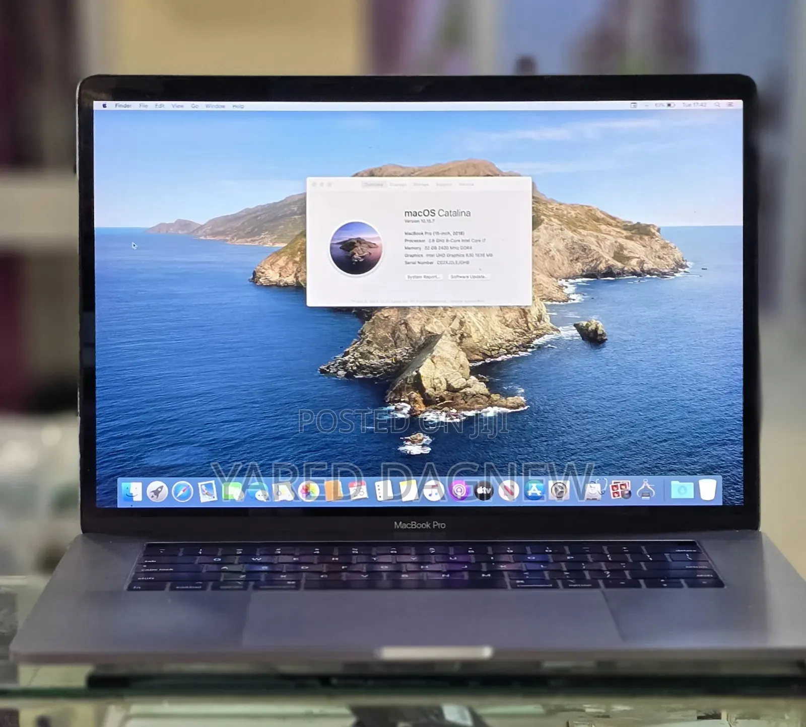 New Laptop Apple MacBook Pro 2018 32GB Intel Core i9 SSD 1T