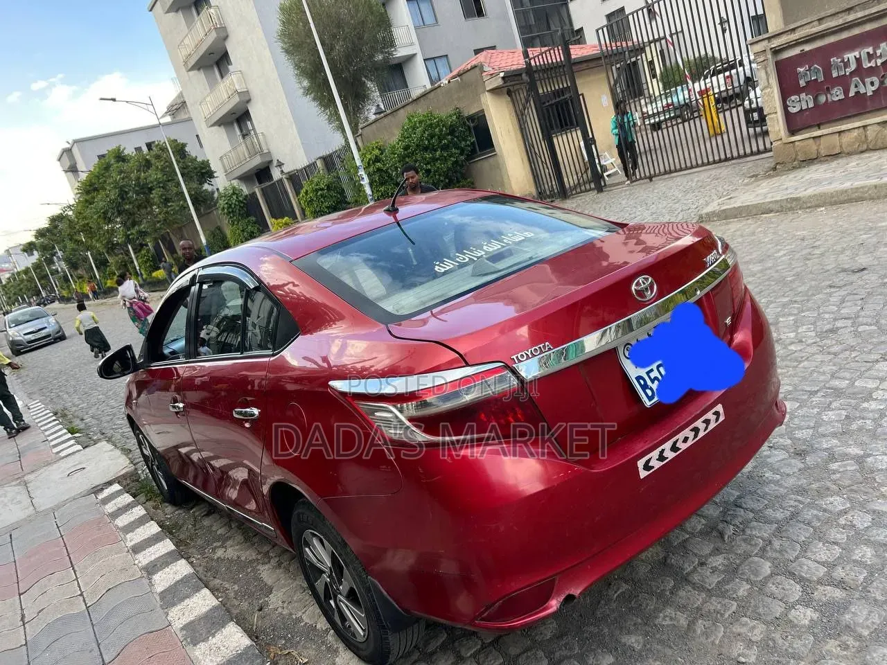 Toyota Yaris 2014 Red