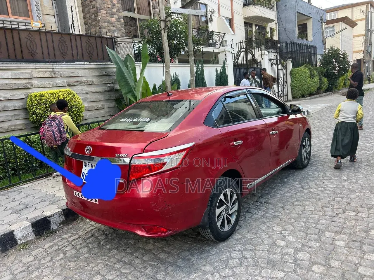 Toyota Yaris 2014 Red
