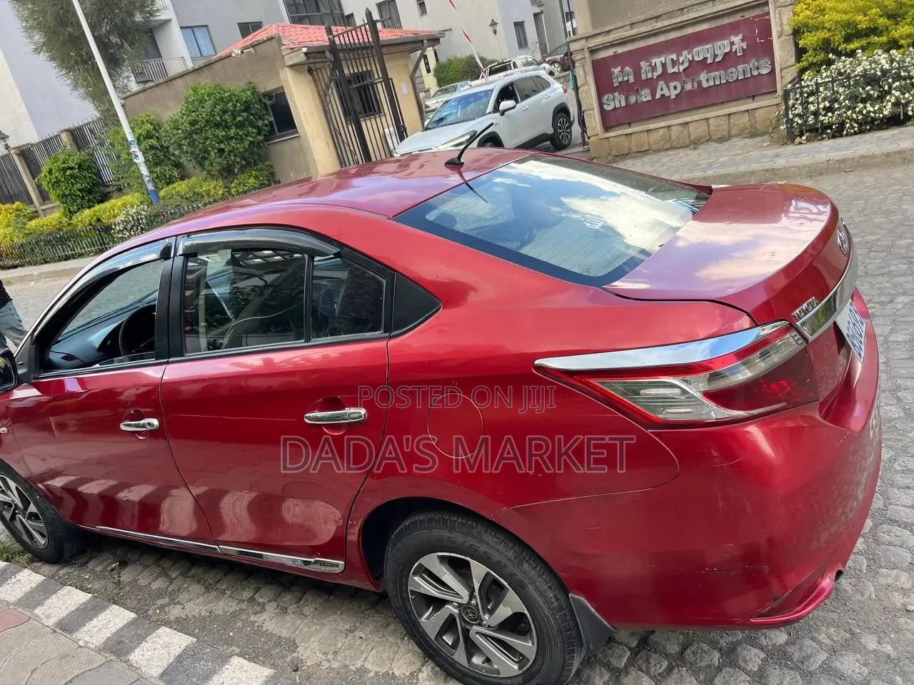 Toyota Yaris 2014 Red
