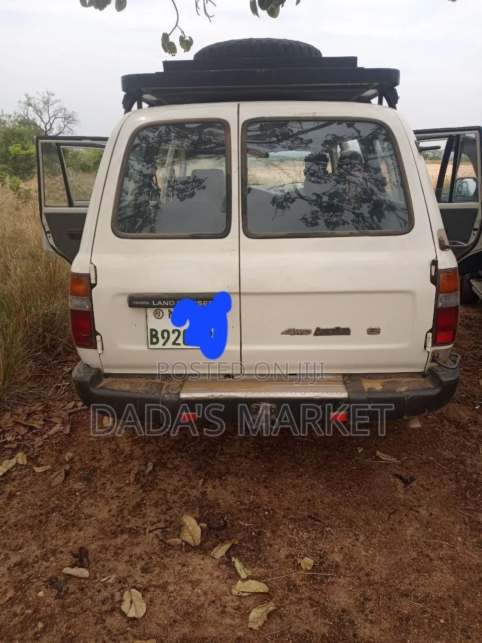 Toyota Land Cruiser 1993 White