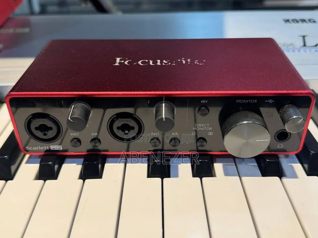 Sound Card Focusrite 2i2 3rd Generation