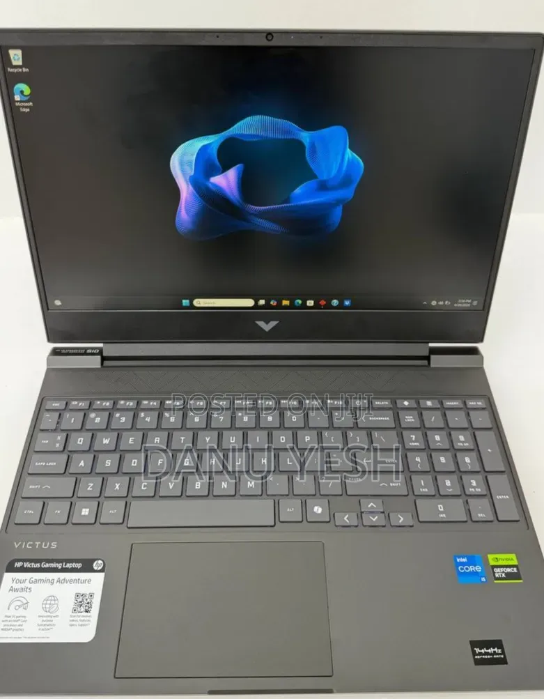 New Laptop HP Victus 15 16GB Intel Core i5 SSD 512GB