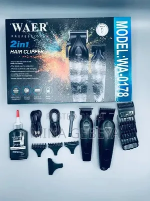 Waer Professional 2 in 1 Hair Clipper