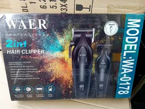 Waer Professional 2 in 1 Hair Clipper
