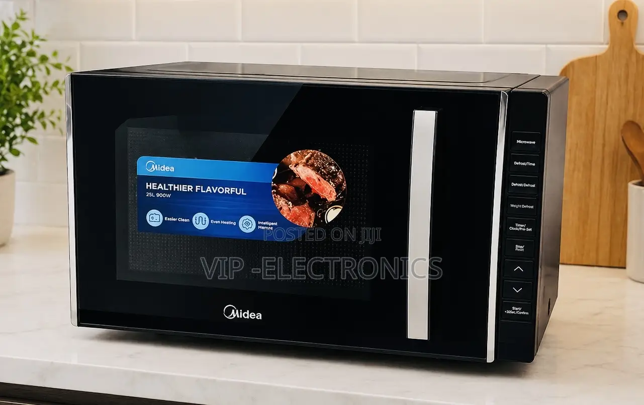Midea 23l Digital Microwave Oven With Grill Function Menu, Child Lock