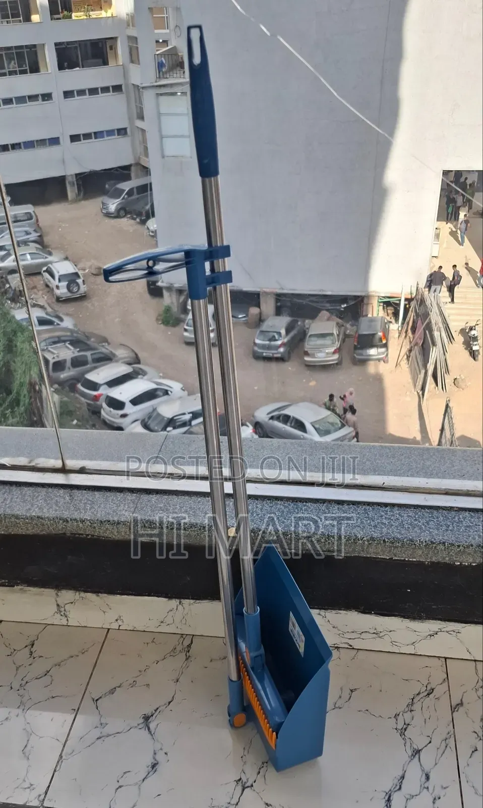 180° Rotating Broom and Dustpan