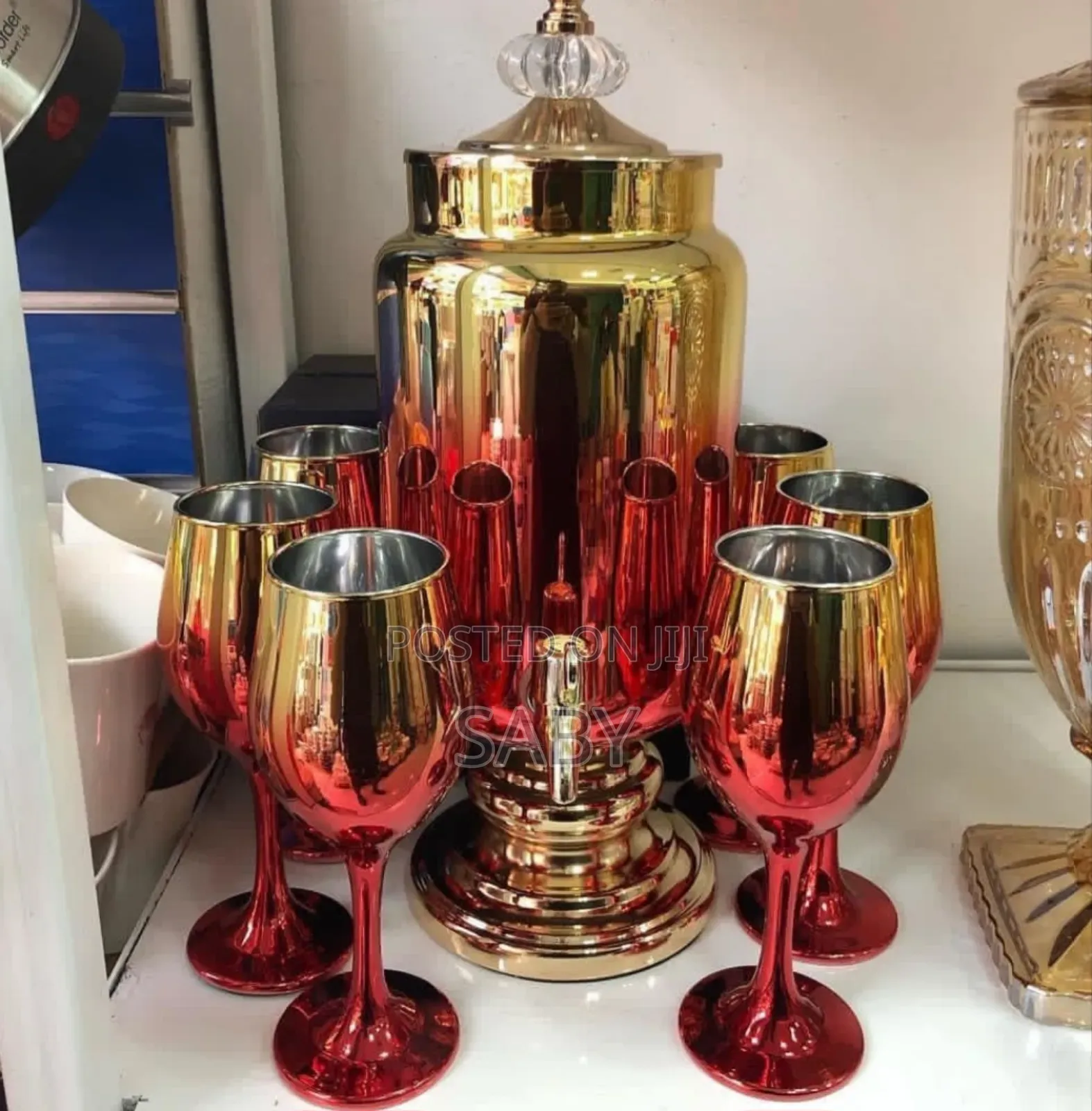 7in 1 Beverage Glassware Dispenser