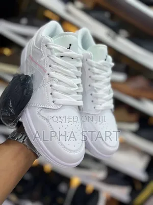 Nike Jordan 1 Retro Low Full White Master Quality Flat Shoes for You