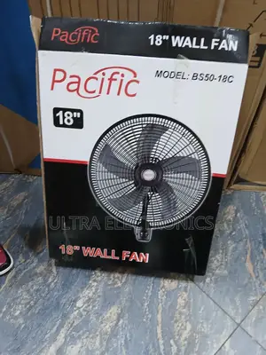 Pacific 18" Wall Fan (Model: 18-Inch Wall-Mounted Electric Fan.