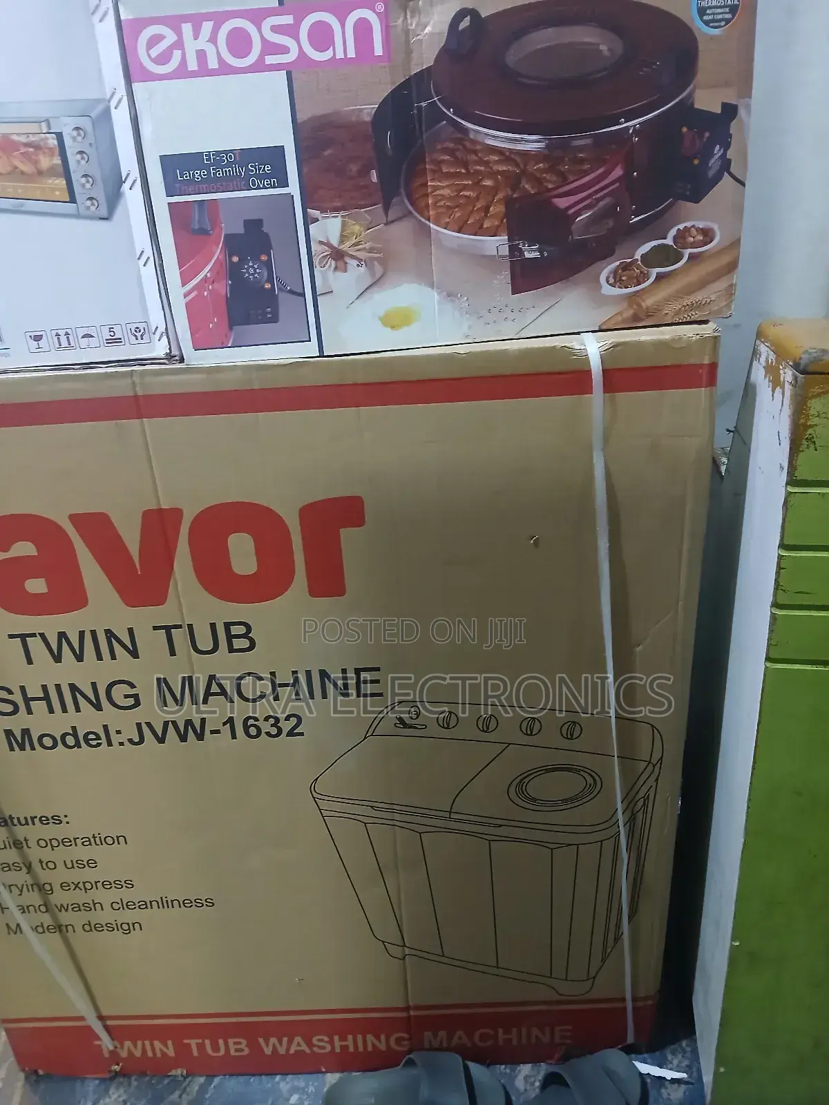 Javor Twin Tub Washing Machine 14.Kg (Model JVW-1632), Designed