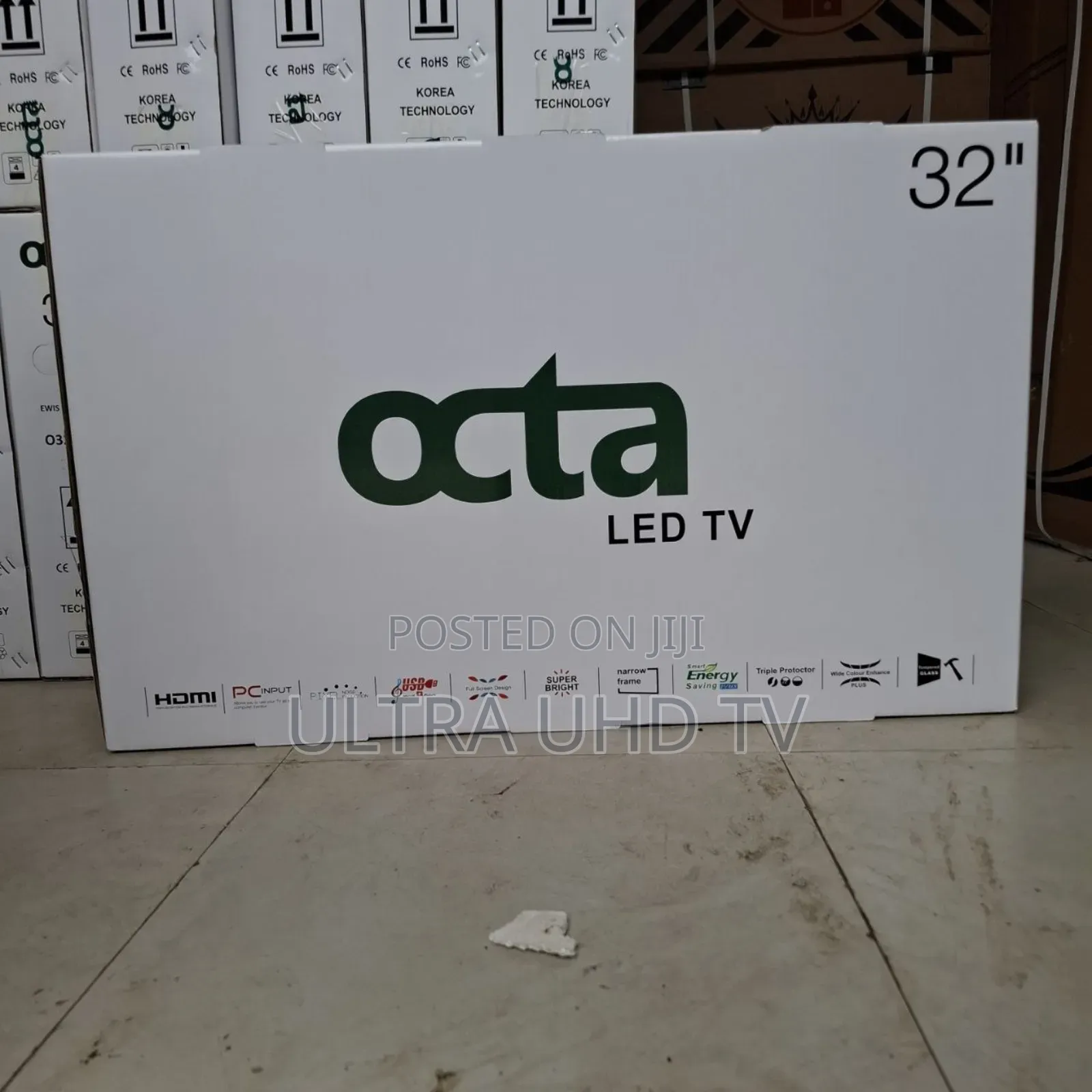 Octa 32"Inch Led Tv, Likely a Standard Television