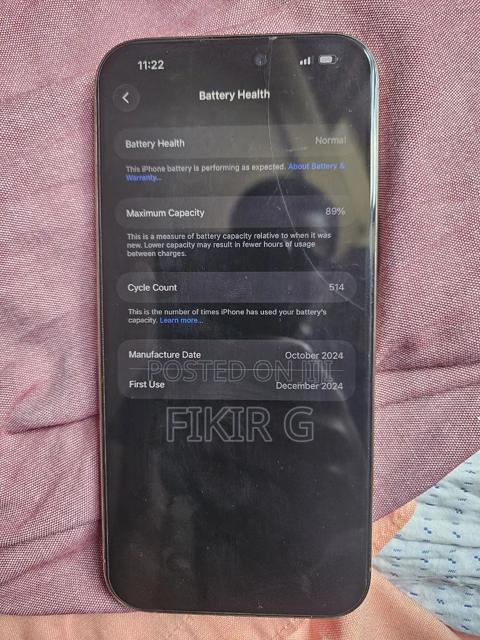 New Apple iPhone 16 Pro Max 256 GB White