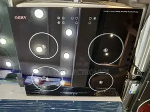 Ardo Brand 4-Burner Electric Glass Cooktop, Likely Utilizing Induction