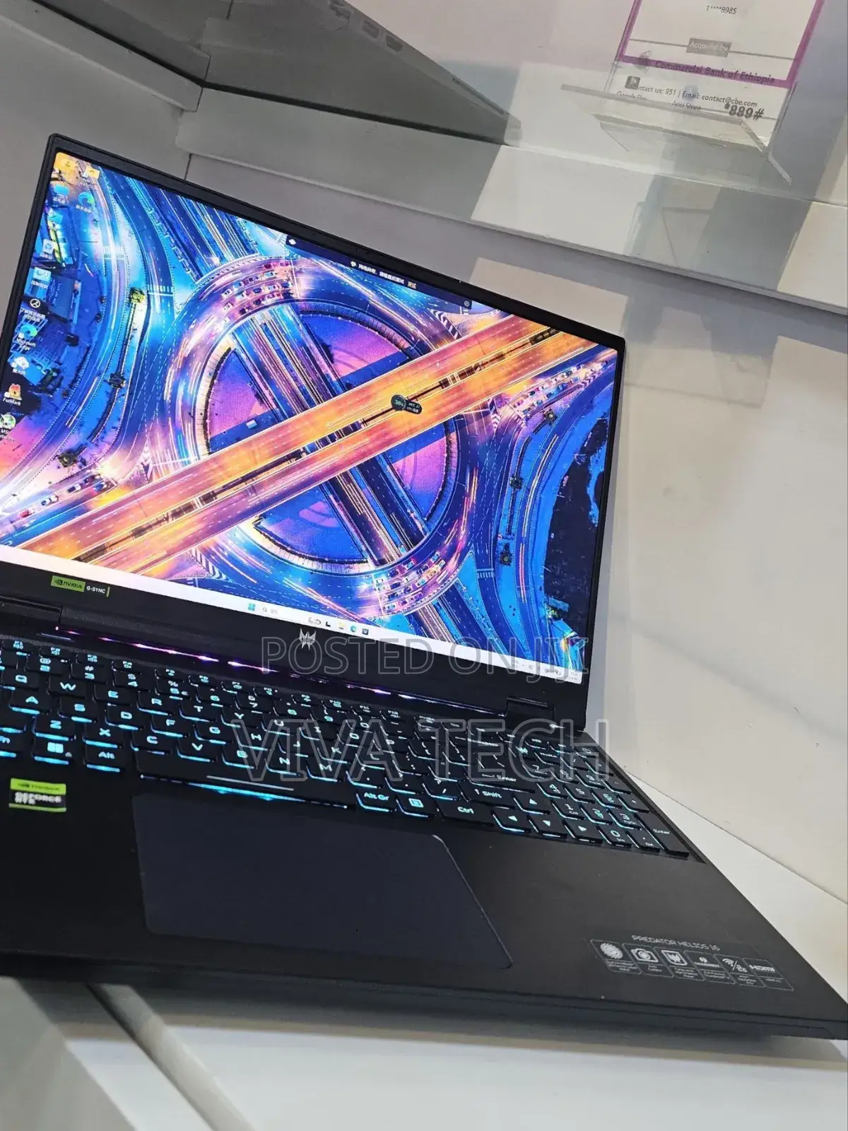 New Laptop Acer Predator Helios Neo 16 16GB Intel Core i7 SSD 1T