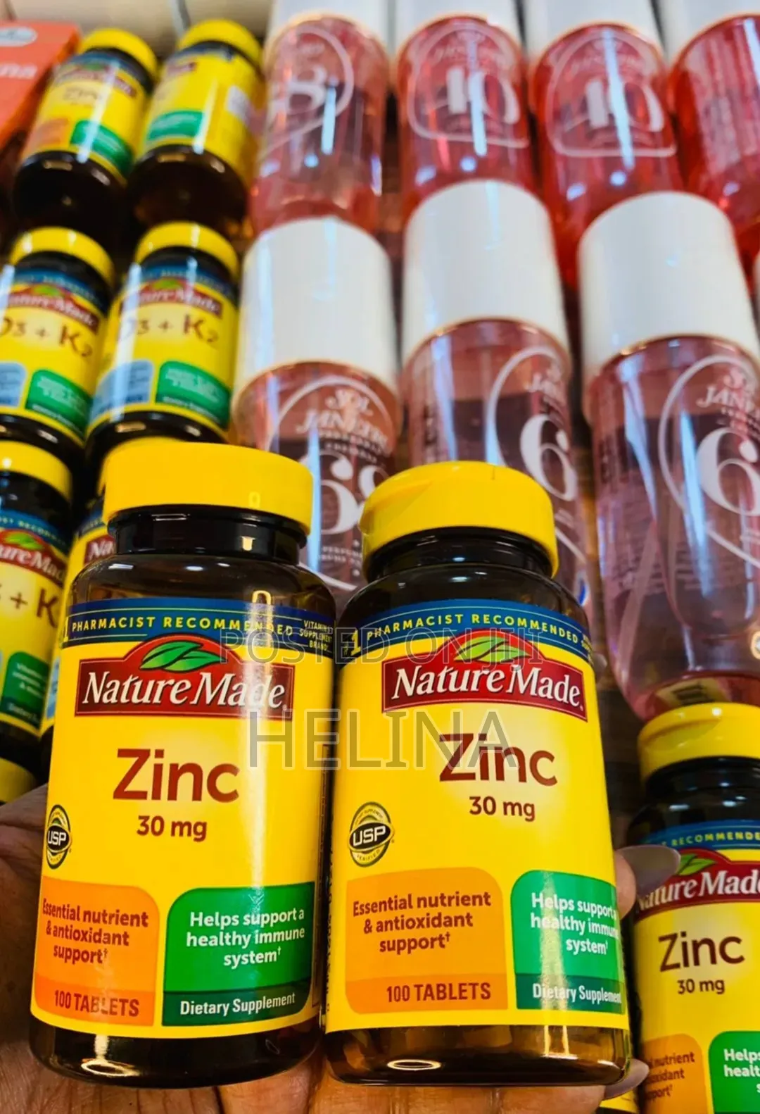 Nature Made 30mg Zinc Helps Support Healthy Immune System 100 Tablets