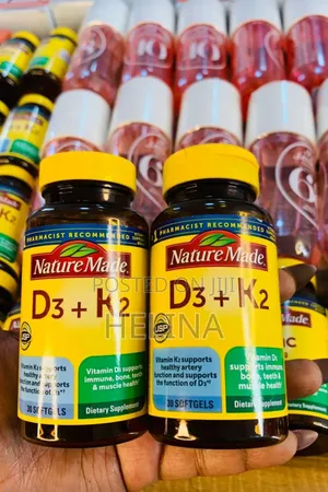 Nature Made D3 + for Immune,Bone,Teeth and Muscle Health 30 Tablets