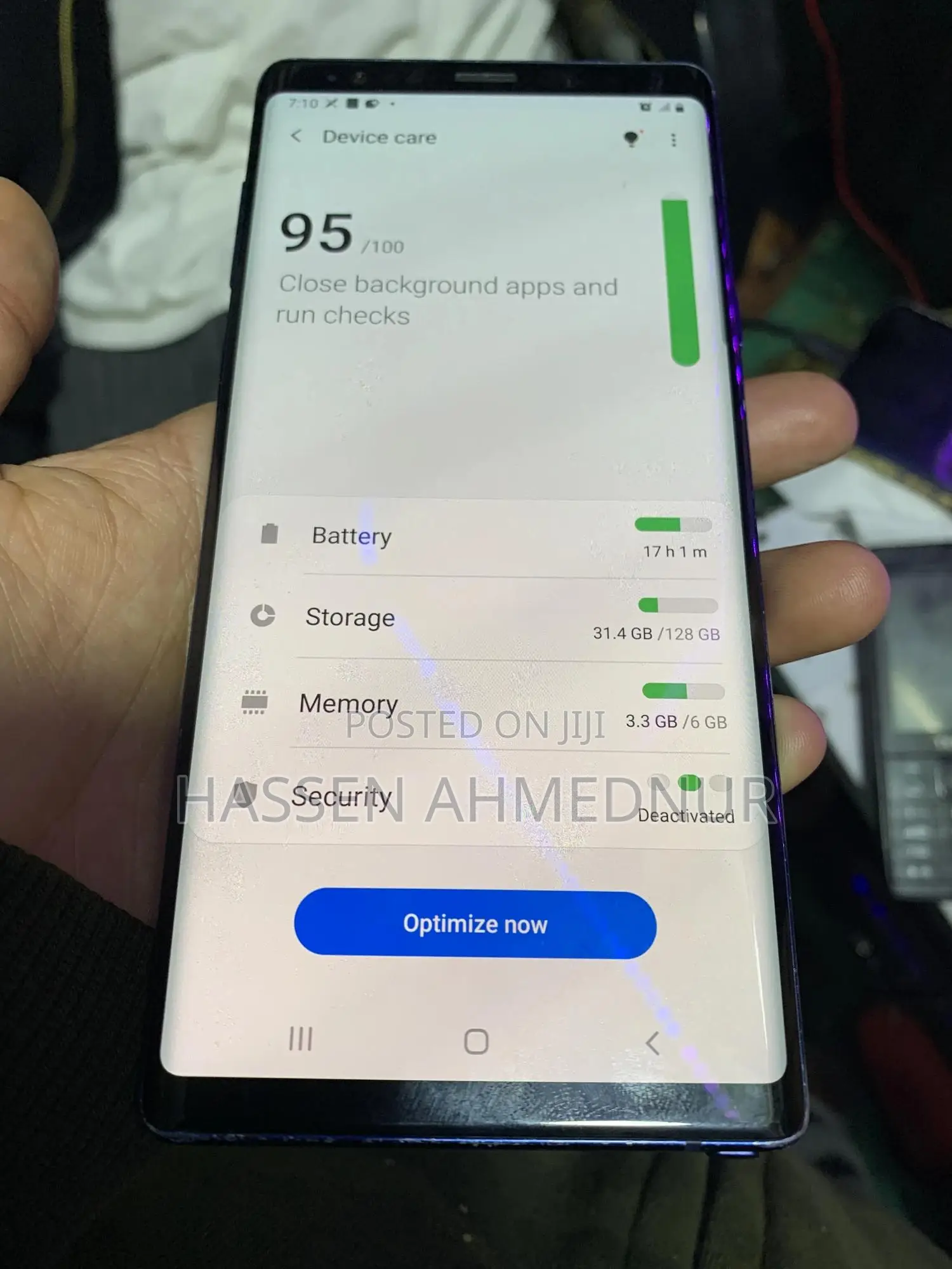 Samsung Galaxy Note 9 128 GB Blue