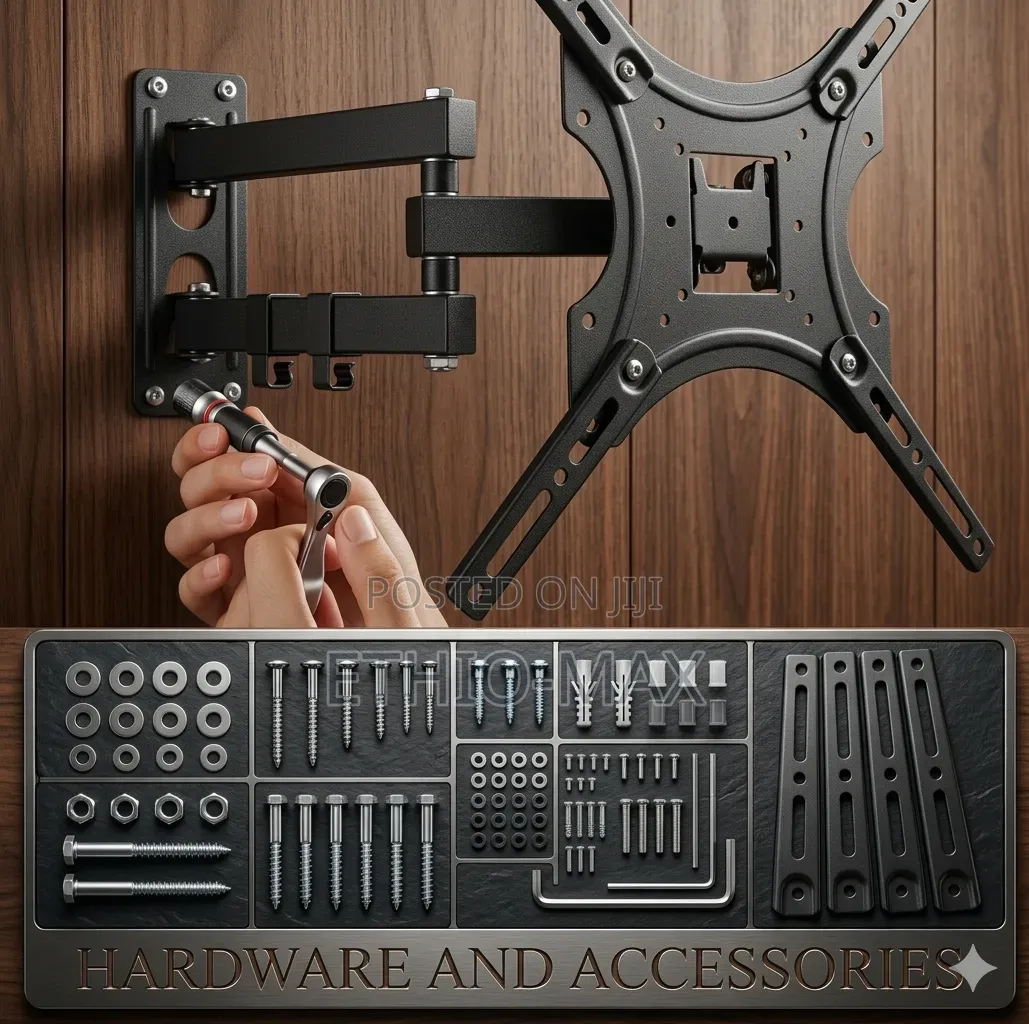 Flexible Tv Wall Mount Tv Hanger ( የቲቪ መስቀያ )