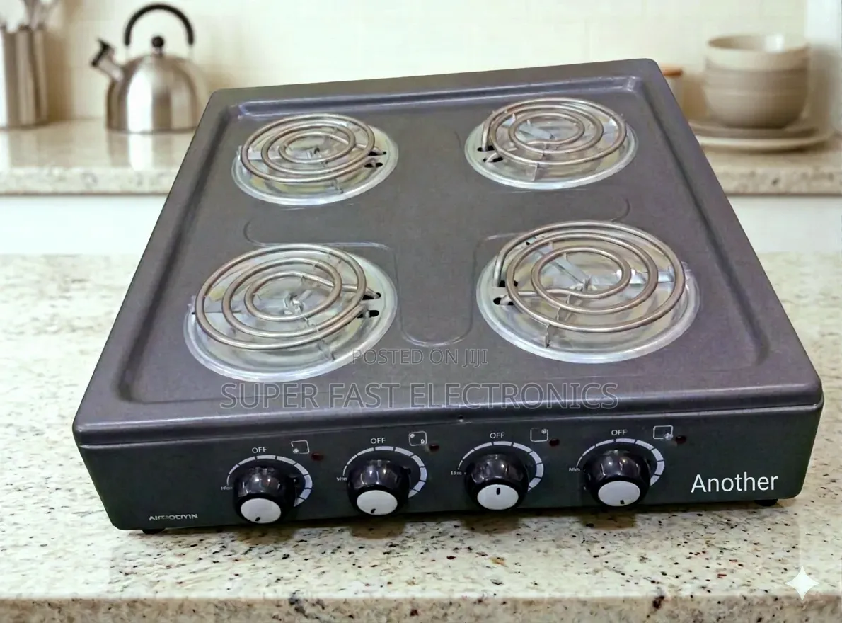 Kumtel 4-Burner Electric Hot Plate Cooker Multifunction Tabletop Stove