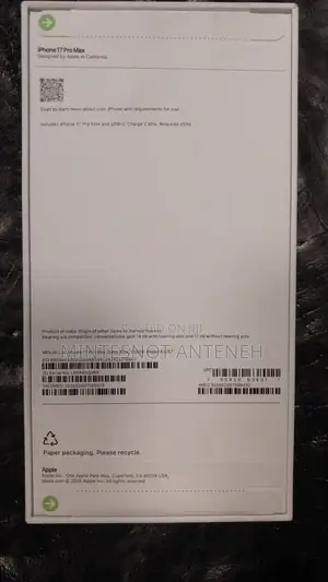 New Apple iPhone 17 Pro Max 256 GB Blue