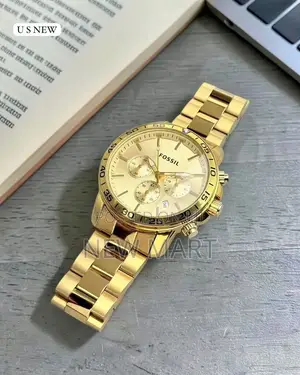 Fossil Bannon Multifunction Gold Watch