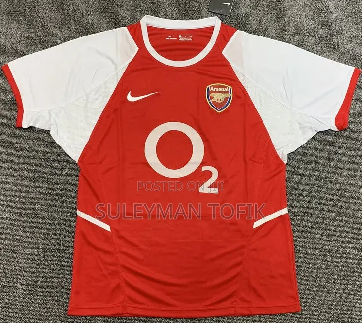 ​Arsenal 2002-04 Home Jersey - Invincibles Era O2 (Nike)