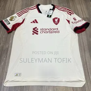 Liverpool 2023-24 Away Jersey - White/Red (Adidas)