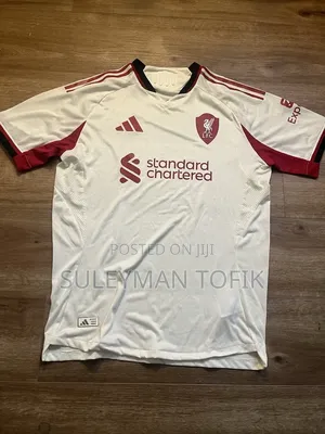 Liverpool 2023-24 Away Jersey - White/Red (Adidas)