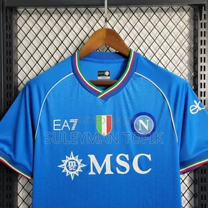 Napoli 2023-24 Home Jersey - Scudetto Edition (Ea7)