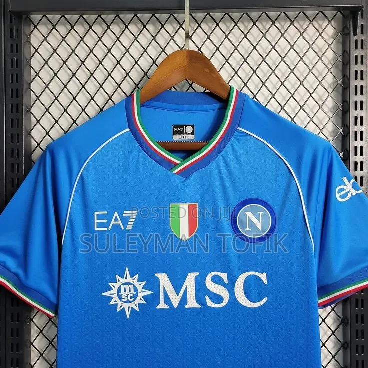 Napoli 2023-24 Home Jersey - Scudetto Edition (Ea7)