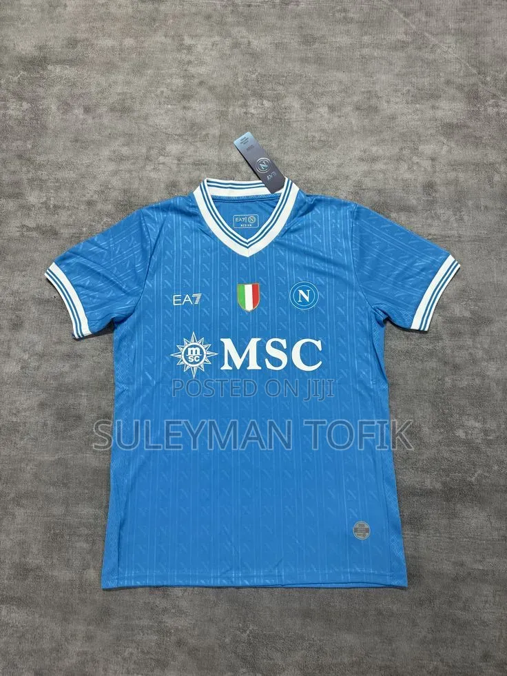 Napoli 2023-24 Home Jersey - Scudetto Edition (Ea7)