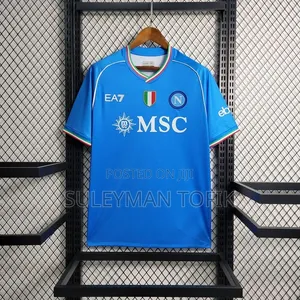 Napoli 2023-24 Home Jersey - Scudetto Edition (Ea7)