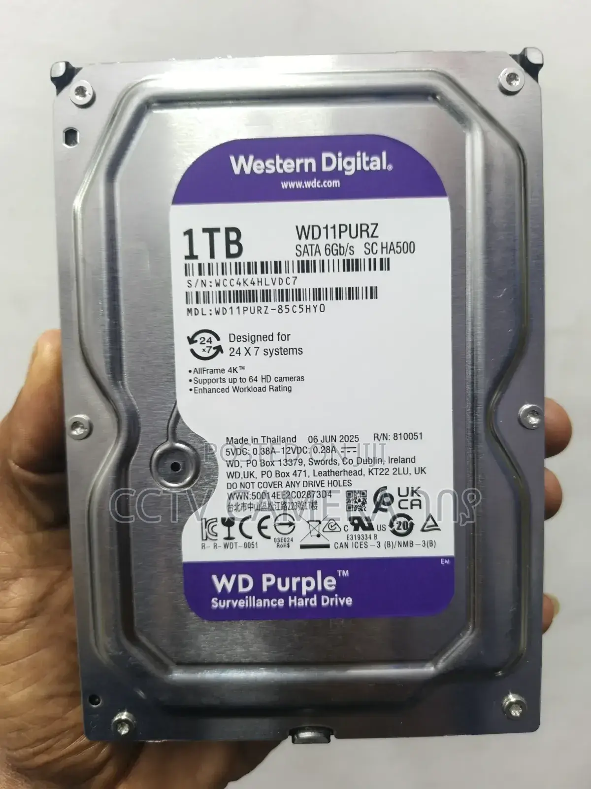 Wd Purple Surveillance Hard Drive
