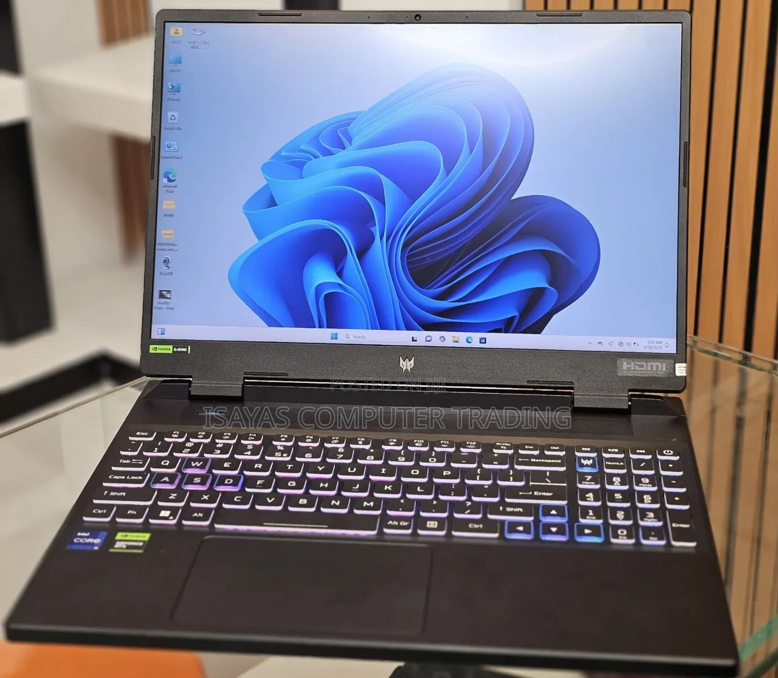 New Laptop Acer Predator Helios 300 16GB Intel Core i9 SSD 1T