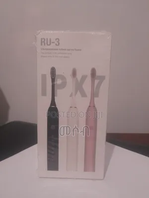 Electric Toothbrush Ru-3 (Rechargeable, Waterproof, Long Battery)