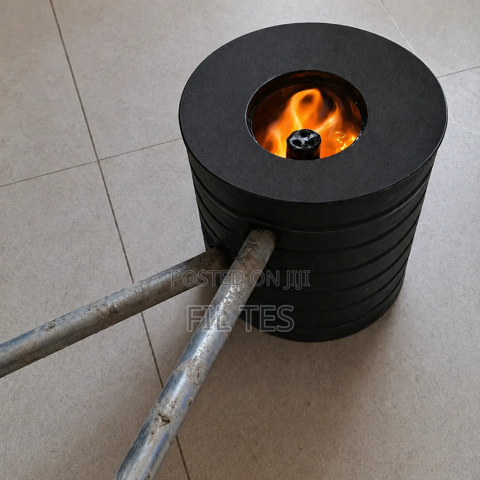 በተቃጠለ የመኪና ዘይት የሚሰራ ምድጃ (Waste Oil Stove Waste Oil Stove)